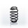 Suspension spring front axle Ø 12.5 mm 380 mm EIBACH for e.g. PEUGEOT 309 I
