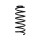 Suspension spring front axle Ø 12.5 mm 360 mm EIBACH for e.g. VW GOLF II