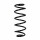 Suspension spring front axle Ø 12.8 mm 373 mm EIBACH for e.g. PEUGEOT 407