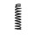Suspension spring front axle Ø 12.5 mm 357 mm EIBACH for HONDA CR-V I