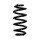 Suspension spring rear axle Ø 15.5 mm 295 mm EIBACH for e.g. AUDI A6 C6 At