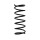 Suspension spring front axle Ø 13.3 mm 418 mm EIBACH for e.g. CITROËN XSARA