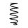Suspension spring front axle Ø 11.5 mm 312 mm EIBACH for e.g. FORD FIESTA VI