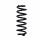 Suspension spring rear axle Ø 13 mm 330 mm EIBACH for e.g. VW TOURAN
