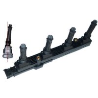 Ignition Coil incl. spark plug connector BBT suitable for...