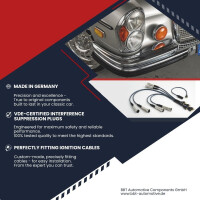 Zündleitungssatz Kupferzündleitung Kabel Ø 7 mm BBT für u.a. MERCEDES-BENZ 300
