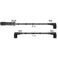 Zündleitungssatz Anschlussausführung M4 Kabel...