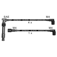 Zündleitungssatz Anschlussausführung M4 Kabel...