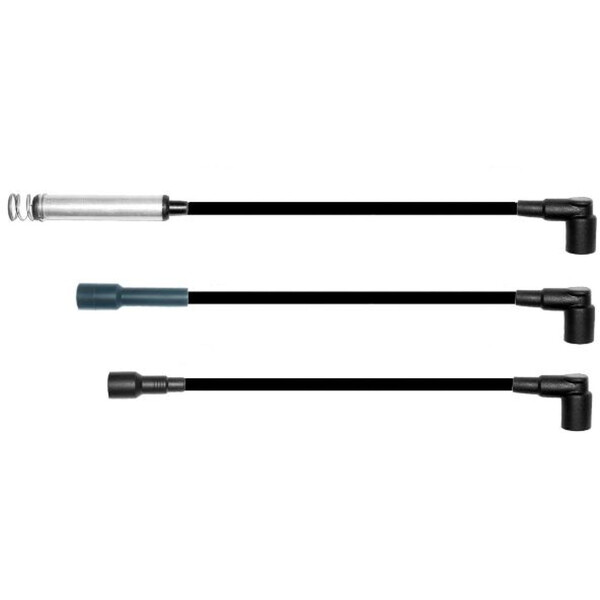 Ignition Cable Set connection version M4 cable Ø 7 mm BBT for OPEL ASTRA