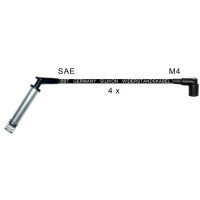 Zündleitungssatz Anschlussausführung M4 Kabel...