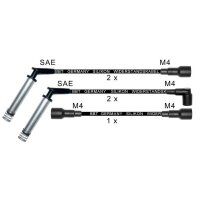 Zündleitungssatz Anschlussausführung M4 Kabel...