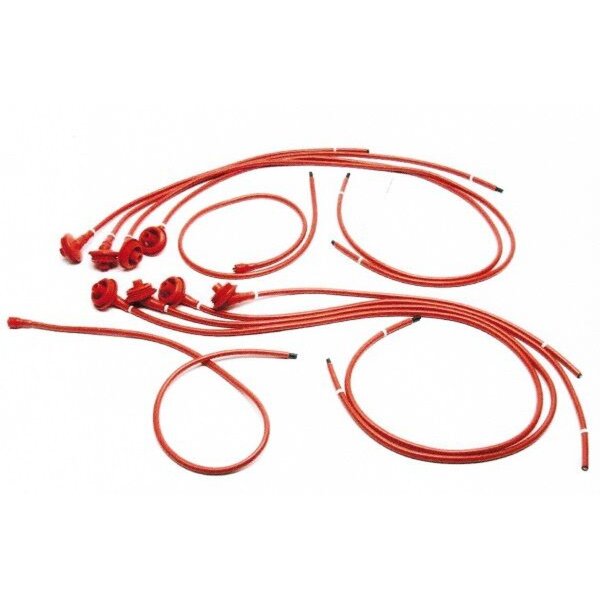 Ignition Cable Set Resistor Ignition Cable BBT for LANCIA THEMA