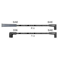 Ignition Cable Set connection version SAE cable Ø...