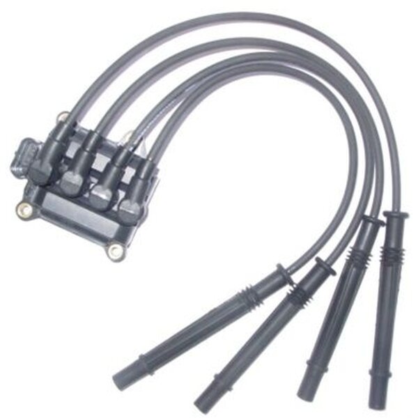 Ignition Coil incl. spark plug connector BBT suitable for e.g. RENAULT CLIO