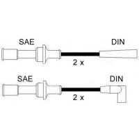 Ignition Cable Set Connection version DIN cable Ø...