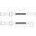 Ignition Cable Set Connection version DIN cable Ø 7 mm BBT for CITROËN CX