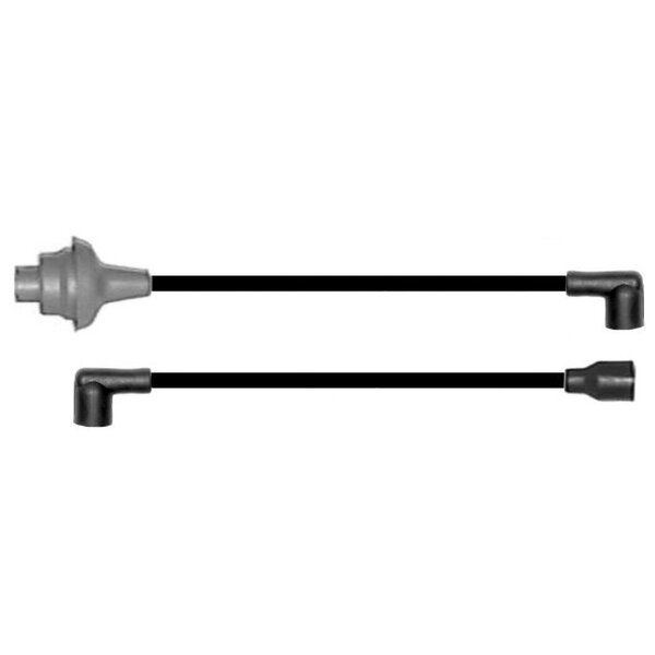 Ignition Cable Set Connection version DIN cable Ø 7 mm BBT for CITROËN BX