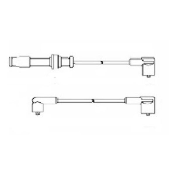 Ignition Cable Set connection version M4 cable BBT for CITROËN XM and others