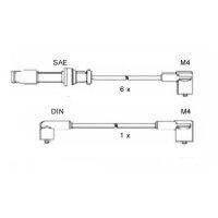 Ignition Cable Set connection version M4 cable BBT for...