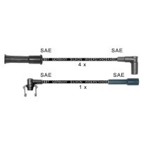 Zündleitungssatz Anschlussausführung SAE Kabel...