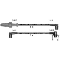 Ignition Cable Set connection version M4 cable Ø 7...