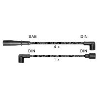 Zündleitungssatz Anschlussausführung DIN Kabel...