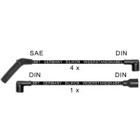 Ignition Cable Set Connection version DIN cable Ø...