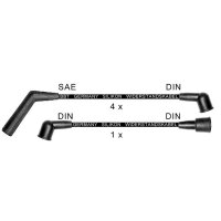 Ignition Cable Set Connection version DIN cable Ø...