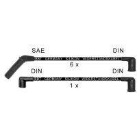 Ignition Cable Set Connection version Cable Ø 7 mm...