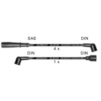 Ignition Cable Set connection version DIN cable Ø...