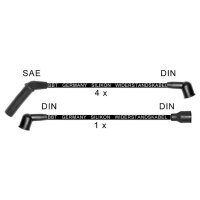Ignition Cable Set connection version DIN cable Ø...