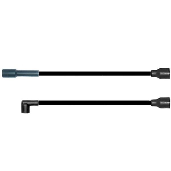 Ignition Cable Set Connection version DIN cable Ø 8 mm BBT for FORD FIESTA