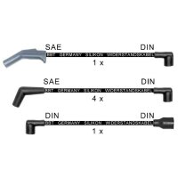 Ignition Cable Set Connection version DIN cable Ø...