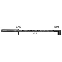 Ignition Cable Set Connection version DIN cable Ø...