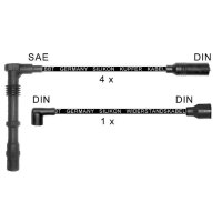 Ignition Cable Set Connection version DIN cable Ø...