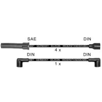 Ignition Cable Set Connection version DIN cable Ø...
