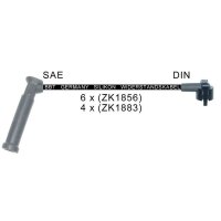Ignition Cable Set Connection version DIN cable Ø...