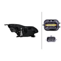 Headlight left 12 V LED HELLA Lighting Expertise suitable for RENAULT CAPTUR