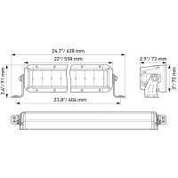 Fernscheinwerfer vorne LED HELLA für DAF