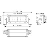 Fernscheinwerfer vorne LED HELLA für DAF