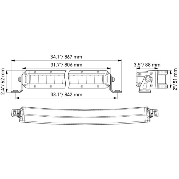 Fernscheinwerfer vorne LED HELLA für DAF