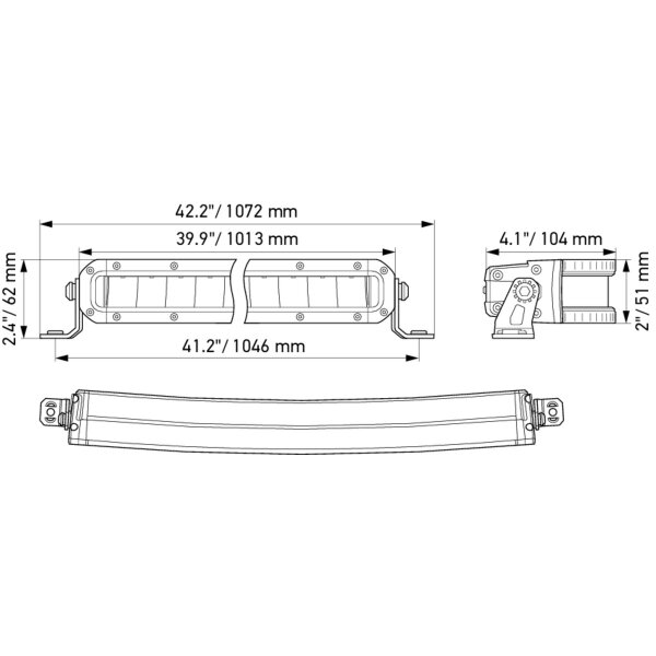 Fernscheinwerfer vorne LED HELLA für DAF