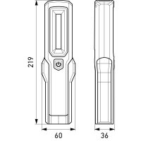 Handleuchte LED mit Magnet HELLA 2XM 357 300-301