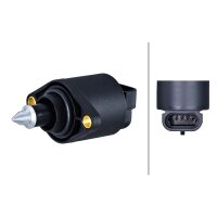 Leerlaufregelventil Luftversorgung 12 V elektrisch 4-polig HELLA für FIAT FORD