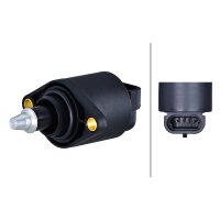 Leerlaufregelventil Luftversorgung 12 V elektrisch 4-polig HELLA für FIAT Siena