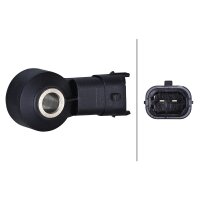Knock sensor 12 V blade terminal 2-pin 20 Nm HELLA