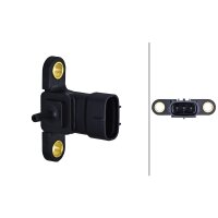 Boost Pressure Sensor 5 V 3-pin HELLA suitable for e.g. TOYOTA HILUX