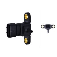 Boost Pressure Sensor 5 V 3-pin HELLA suitable for e.g. TOYOTA HILUX