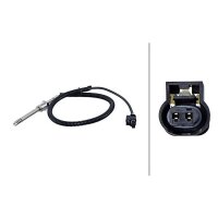 Exhaust gas temperature sensor HELLA for MERCEDES...