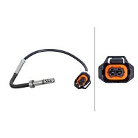 Exhaust gas temperature sensor HELLA for OPEL ANTARA A (L07)